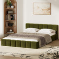 Oikiture Boucle Bed Frame - Double