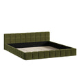 Oikiture Boucle Bed Frame - King