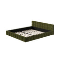 Oikiture Boucle Bed Frame - King