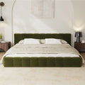 Oikiture Boucle Bed Frame - King