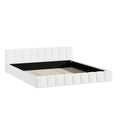 Oikiture Boucle Bed Frame - King