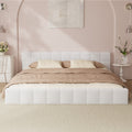 Oikiture Boucle Bed Frame - King