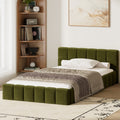 Oikiture Boucle Bed Frame - King Single