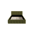 Oikiture Boucle Bed Frame - King Single