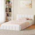 Oikiture Boucle Bed Frame - King Single