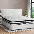 Oikiture Gas-Lift Velvet Bed Frame - Queen