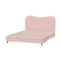 Oikiture Boucle Bed Frame - Double