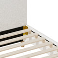 Oikiture Cloud Boucle Bed Frame