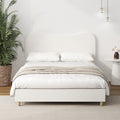 Oikiture Cloud Boucle Bed Frame