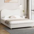 Oikiture Boucle Bed Frame - King