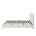 Oikiture Boucle Bed Frame - King