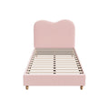 Oikiture Boucle Bed Frame - King Single