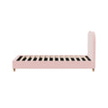 Oikiture Boucle Bed Frame - King Single