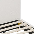 Oikiture Boucle Bed Frame - King Single