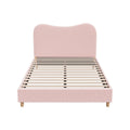 Oikiture Boucle Bed Frame - Queen