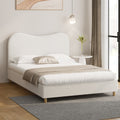 Oikiture Boucle Bed Frame - Queen