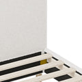 Oikiture Boucle Bed Frame - Single