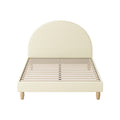 Oikiture Arched Bed Frame