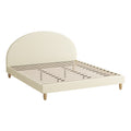 Oikiture Arched Bed Frame