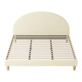 Oikiture Arched Bed Frame
