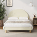 Oikiture Arched Bed Frame