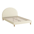 Oikiture Arched Bed Frame