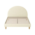 Oikiture Arched Bed Frame