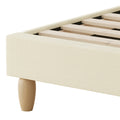 Oikiture Arched Bed Frame