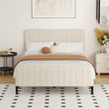 Oikiture Velvet Bed Frame - Double