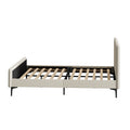 Oikiture Velvet Bed Frame - King