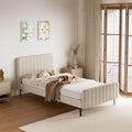 Oikiture Fabric Bed Frame - Royo