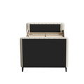 Oikiture Velvet Bed Frame - King Single