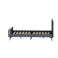 Oikiture Velvet Bed Frame - King Single