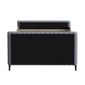 Oikiture Velvet Bed Frame - Queen