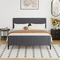 Oikiture Velvet Bed Frame - Queen