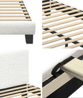 Oikiture Fabric Bed Frame
