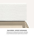 Oikiture Fabric Bed Frame