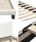 Oikiture Fabric Bed Frame