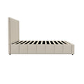 Oikiture Upholstered Bed Frame