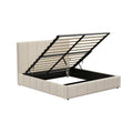 Oikiture Upholstered Bed Frame
