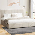 Oikiture Upholstered Bed Frame