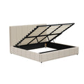 Oikiture Upholstered Bed Frame