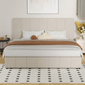 Oikiture Upholstered Bed Frame
