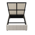 Oikiture Upholstered Bed Frame