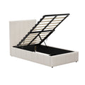 Oikiture Upholstered Bed Frame