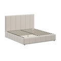 Oikiture Upholstered Bed Frame