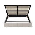 Oikiture Upholstered Bed Frame