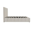 Oikiture Upholstered Bed Frame