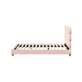 Oikiture Boucle Bed Frame - Double