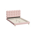 Oikiture Boucle Bed Frame - Double